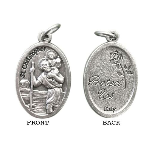 St Christopher Religious Medal