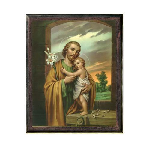 Wood Frame St Joseph